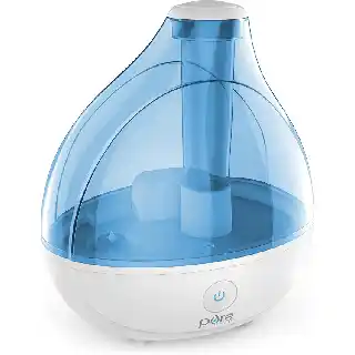 Pure Enrichment MistAire ultrasonic cool mist humidifier with large water tank quiet humidifier for bedroom nursery office and indoor plants lasting up to 25 hours